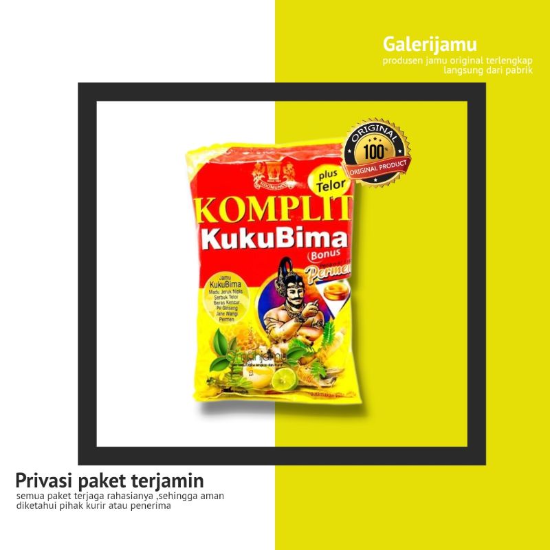 Jual Galeri Jamu Jamu Komplit Kuku Bima Plus Telor Sidomuncul