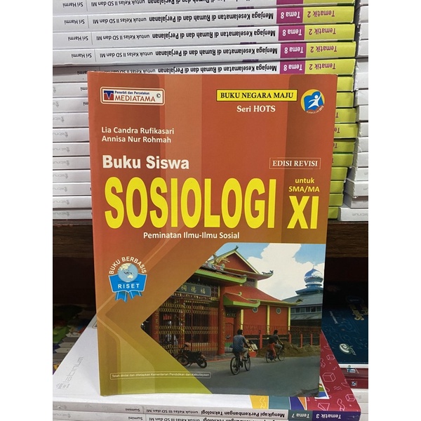 Jual Buku Siswa Sosiologi Kelas XI 11 SMA K13 Revisi Mediatama