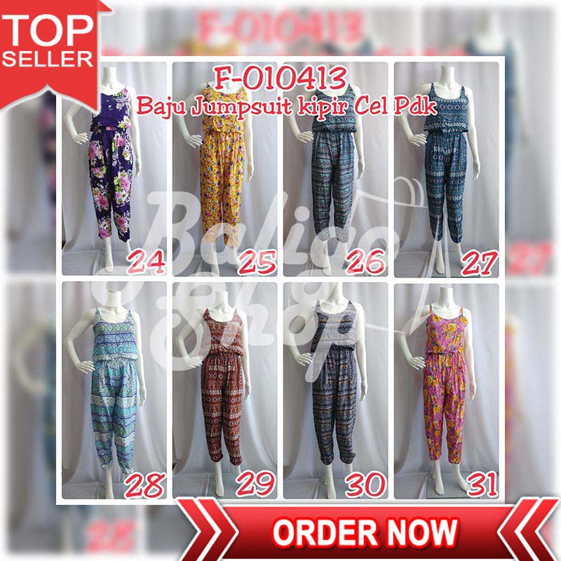 Jual Baju Kipir Jumpsuit Celana Panjang Oleh Oleh Khas Bali Shopee