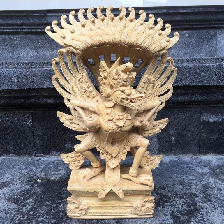 Jual Patung Garuda Kayu Buatan Tangan Bali 30x20x10 Cm Shopee Indonesia