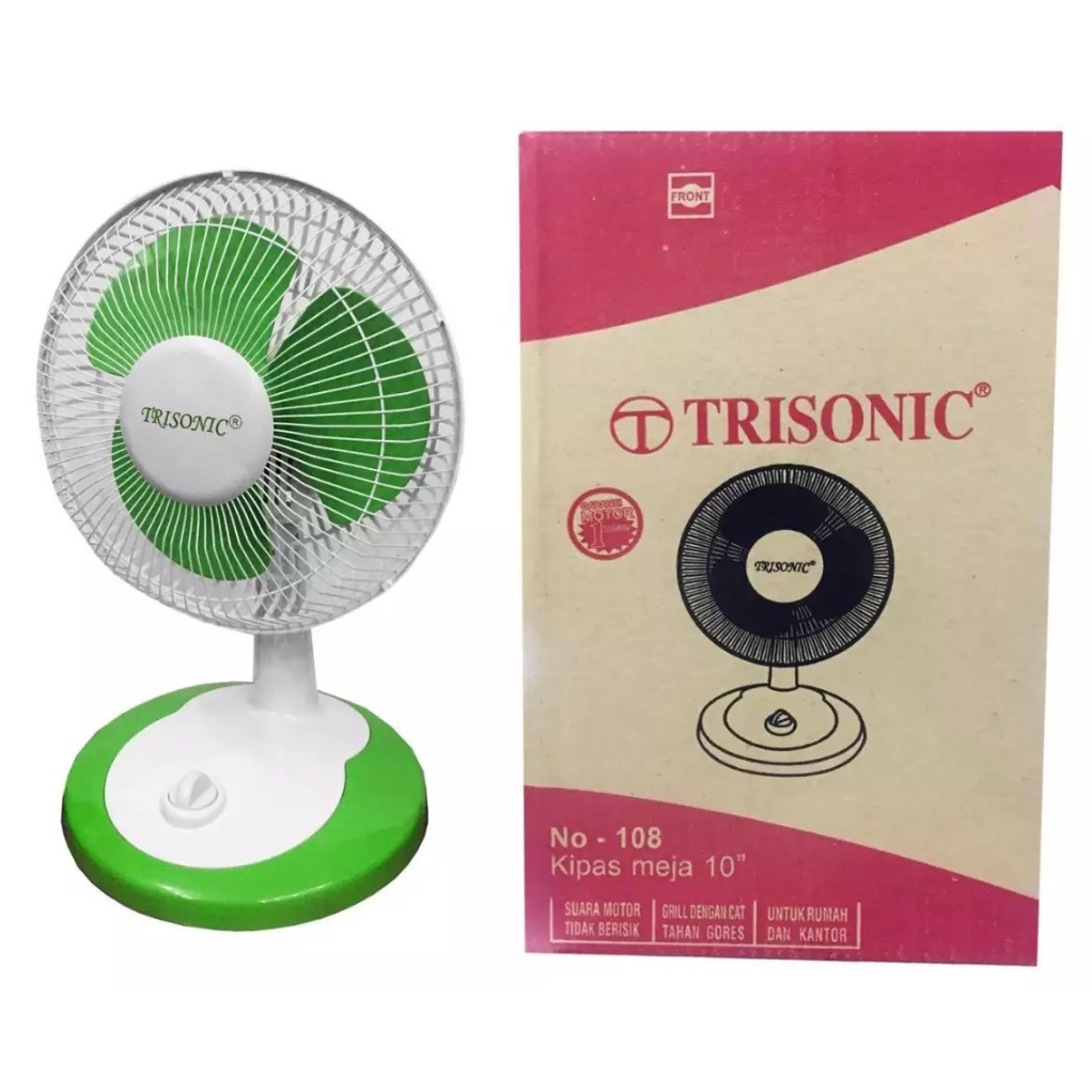 Jual TRISONIC DESK FAN 10 INC KIPAS MEJA Shopee Indonesia