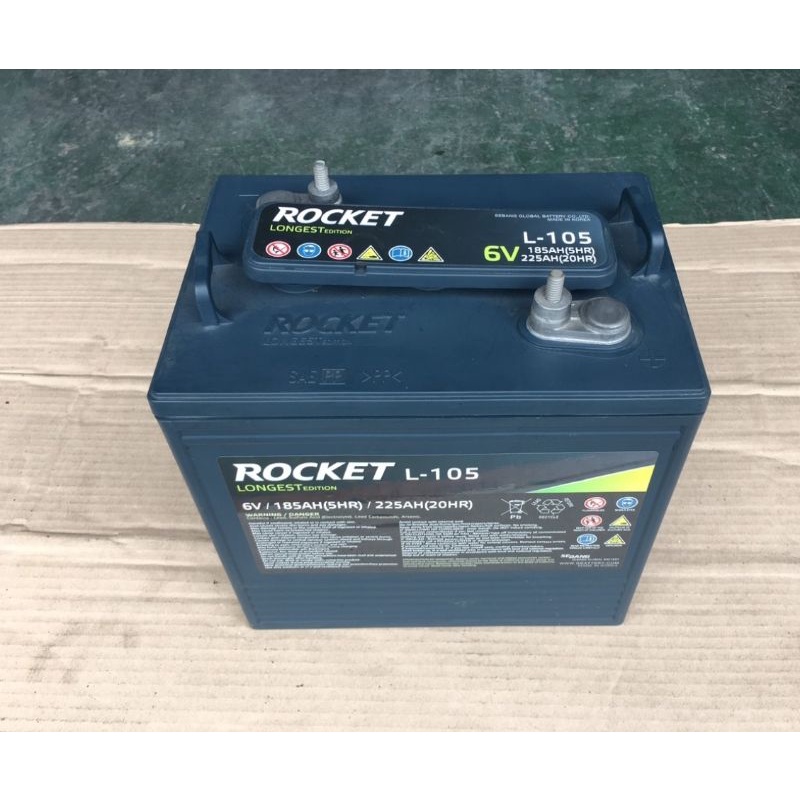 Jual Aki Accu Battery Rocket L V Golf Cart Trojan T Made