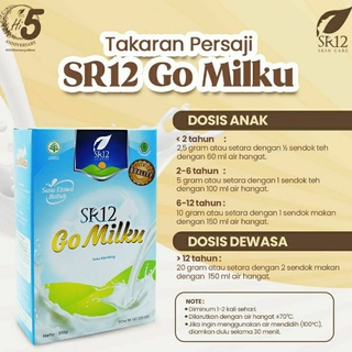 Jual GoMilku By SR12 Kemasan 200 Gram Susu Kambing Etawa Shopee