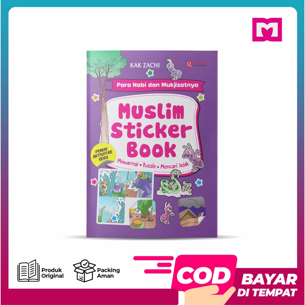 Jual Muslim Sticker Book Para Nabi Dan Mukjizatnya Indonesia Shopee