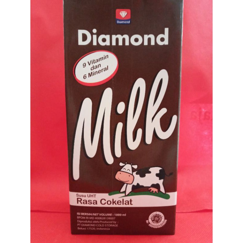 Jual Diamond Milk Susu UHT Rasa Cokelat Shopee Indonesia