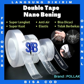 Jual Double Tape Perekat Dinding Doble Tip Super Kuat Buat Dinding Nano