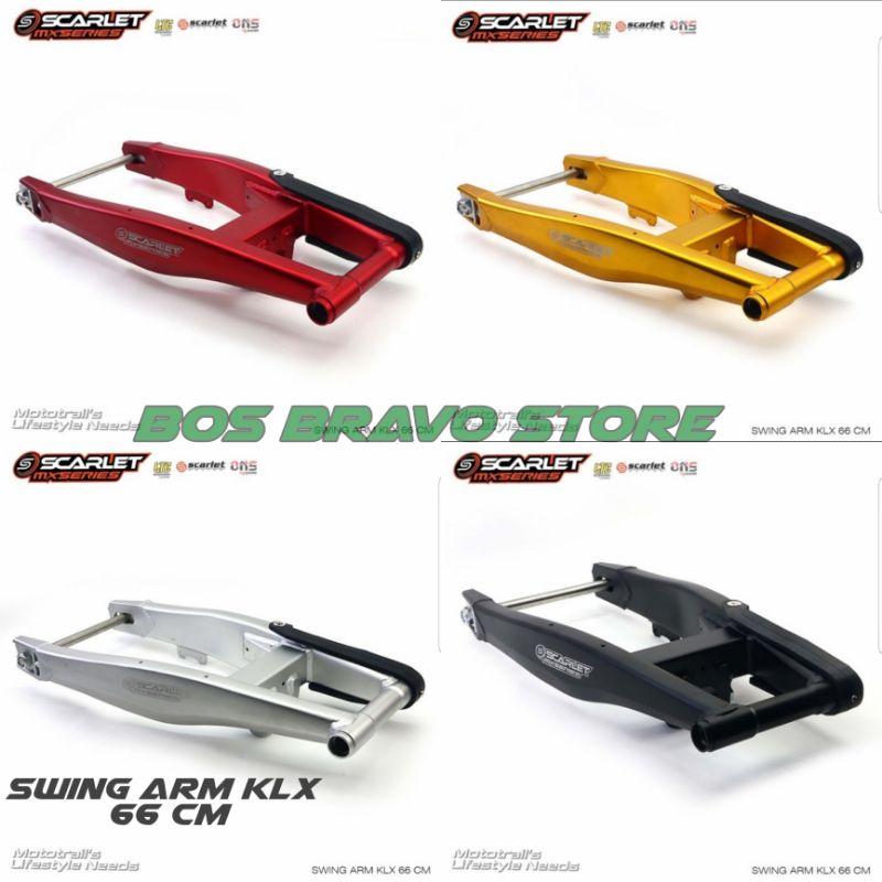 Jual Swing Arm SCARLET Racing Model KTM 66 CM KLX 150 Dtracker 150 66cm