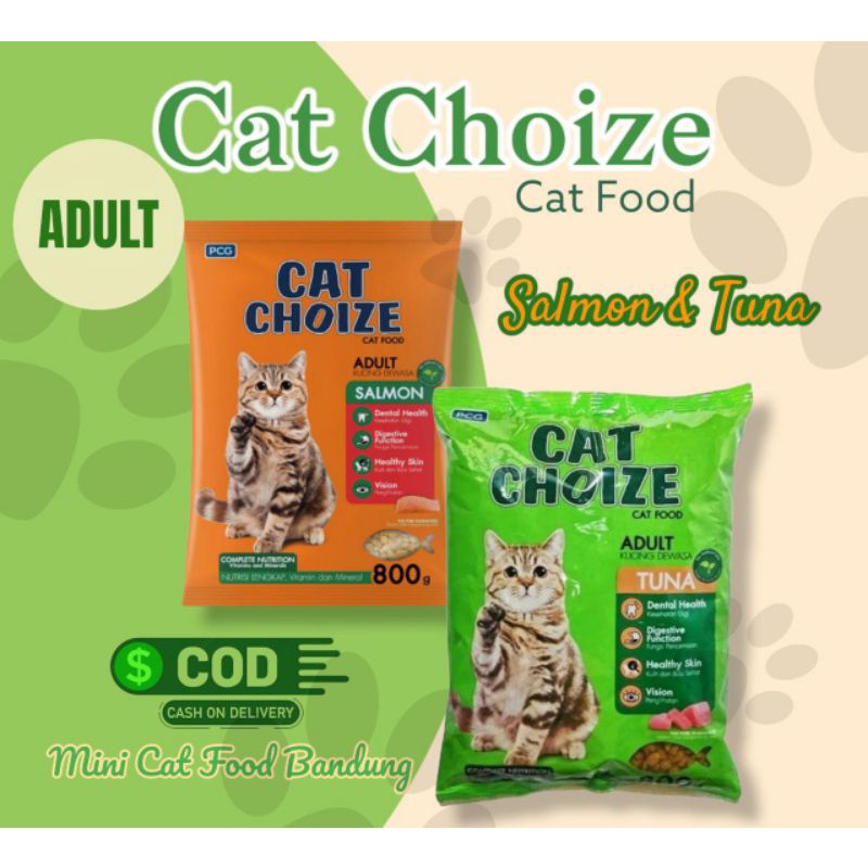 Jual Makanan Kucing Cat Choize 800g On Via Grab Dan Gojek Mini Cat