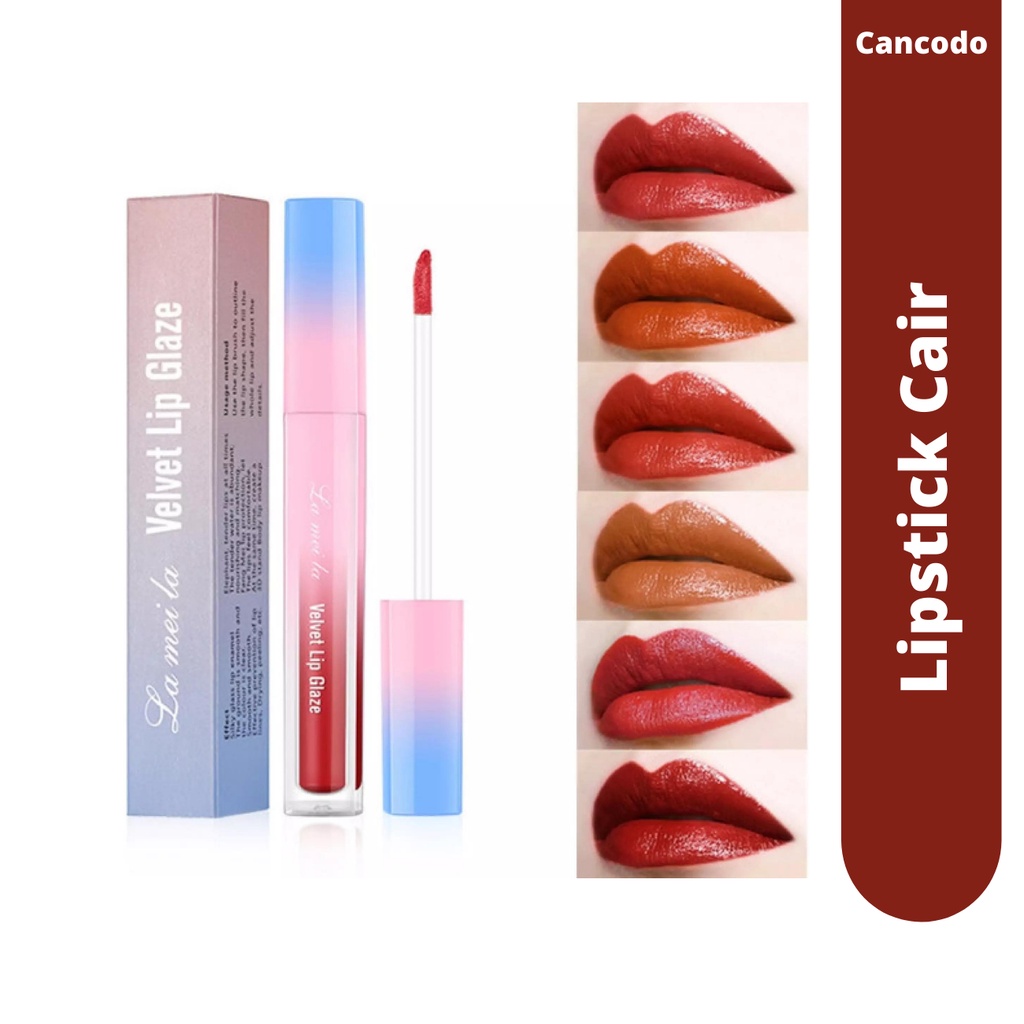 Jual Lameila Lipstick Cair Korea Anti Air Makeup Velvet Lipstik Lip