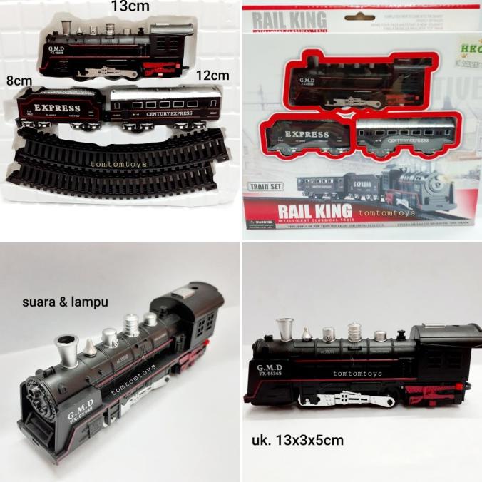 Jual RAIL KING TRAIN Mainan Miniatur Kereta Api Klasik Shopee Indonesia