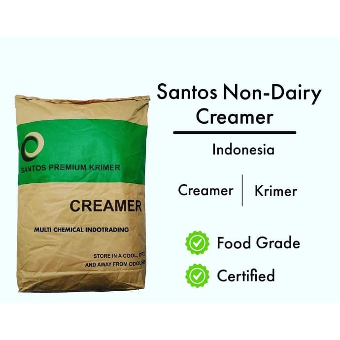 Jual Santos Non Dairy Creamer Susu Krimer Indonesia Kg Shopee