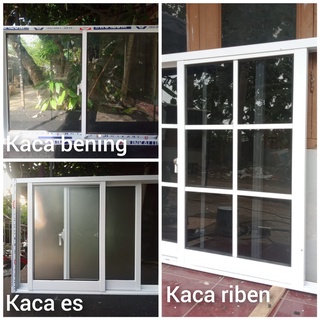 Jual Kusen Jendela Aluminium Kaca Zigzag Uk Lxt X Shopee Indonesia