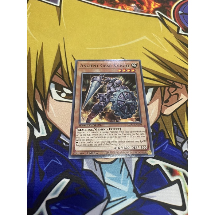 Jual Ancient Gear Knight Yugioh Tcg Speed Duel Gx Shopee Indonesia