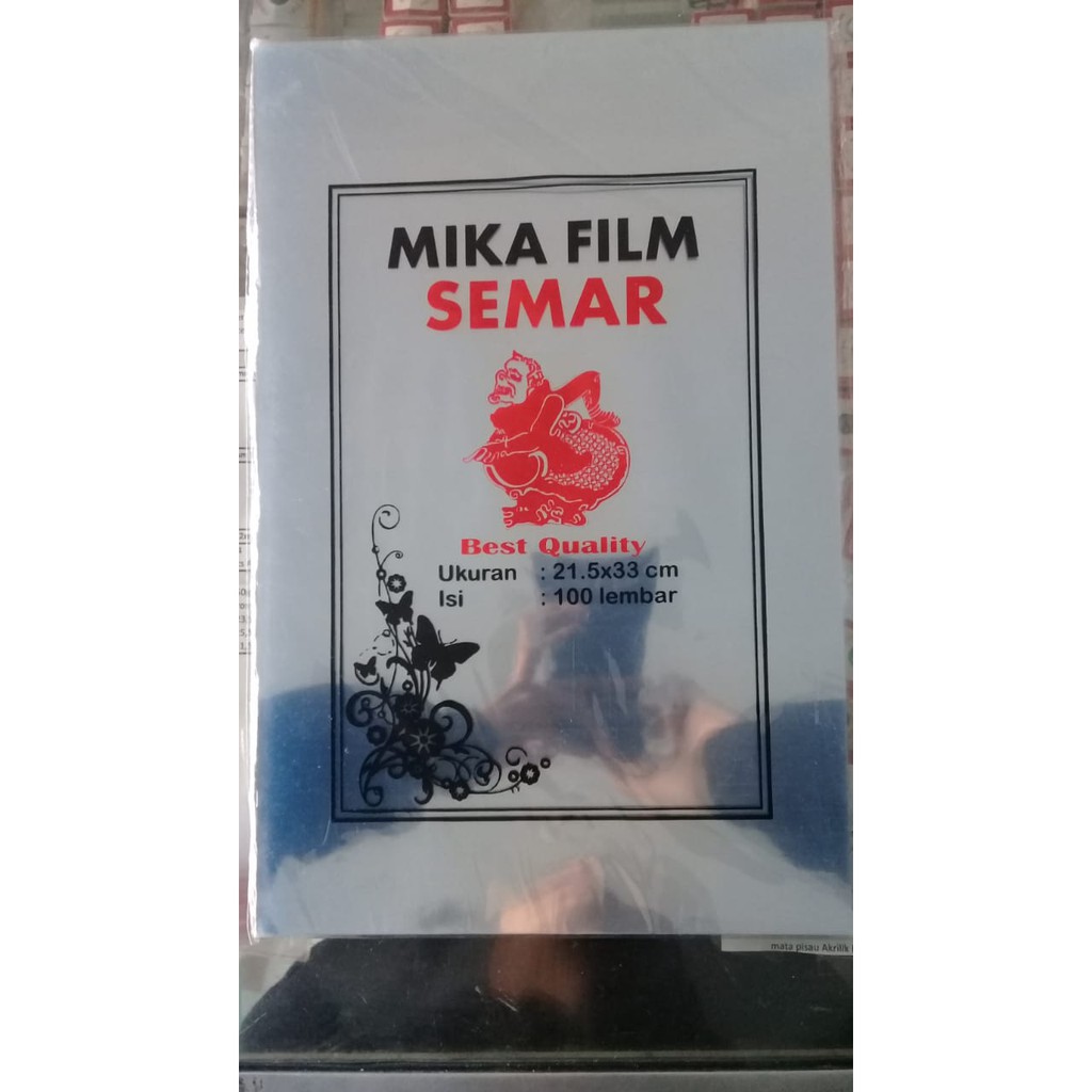 Jual Mika Film Semar Untuk Pembuatan Stempel Flash Shopee Indonesia