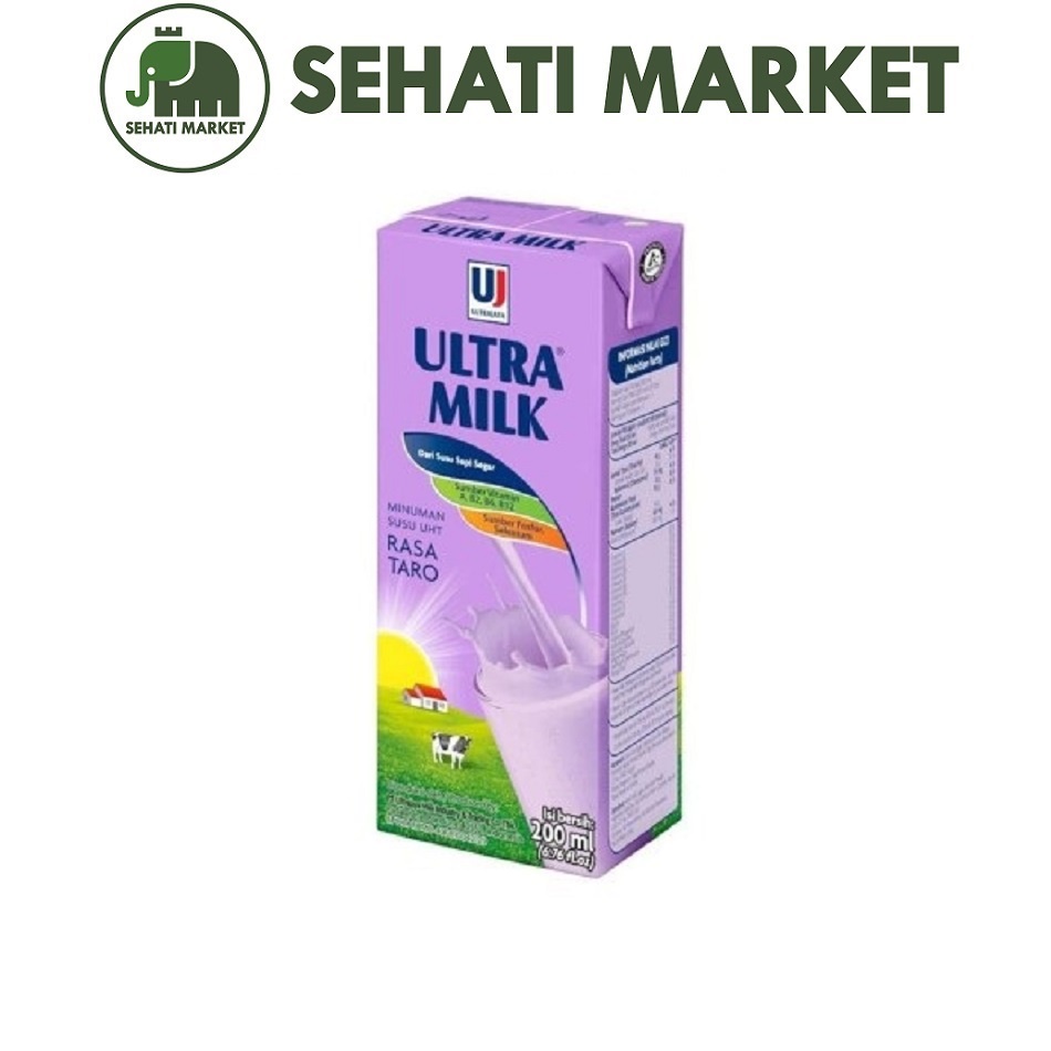 Jual Ultra Milk Susu Uht Rasa Taro Ml Shopee Indonesia