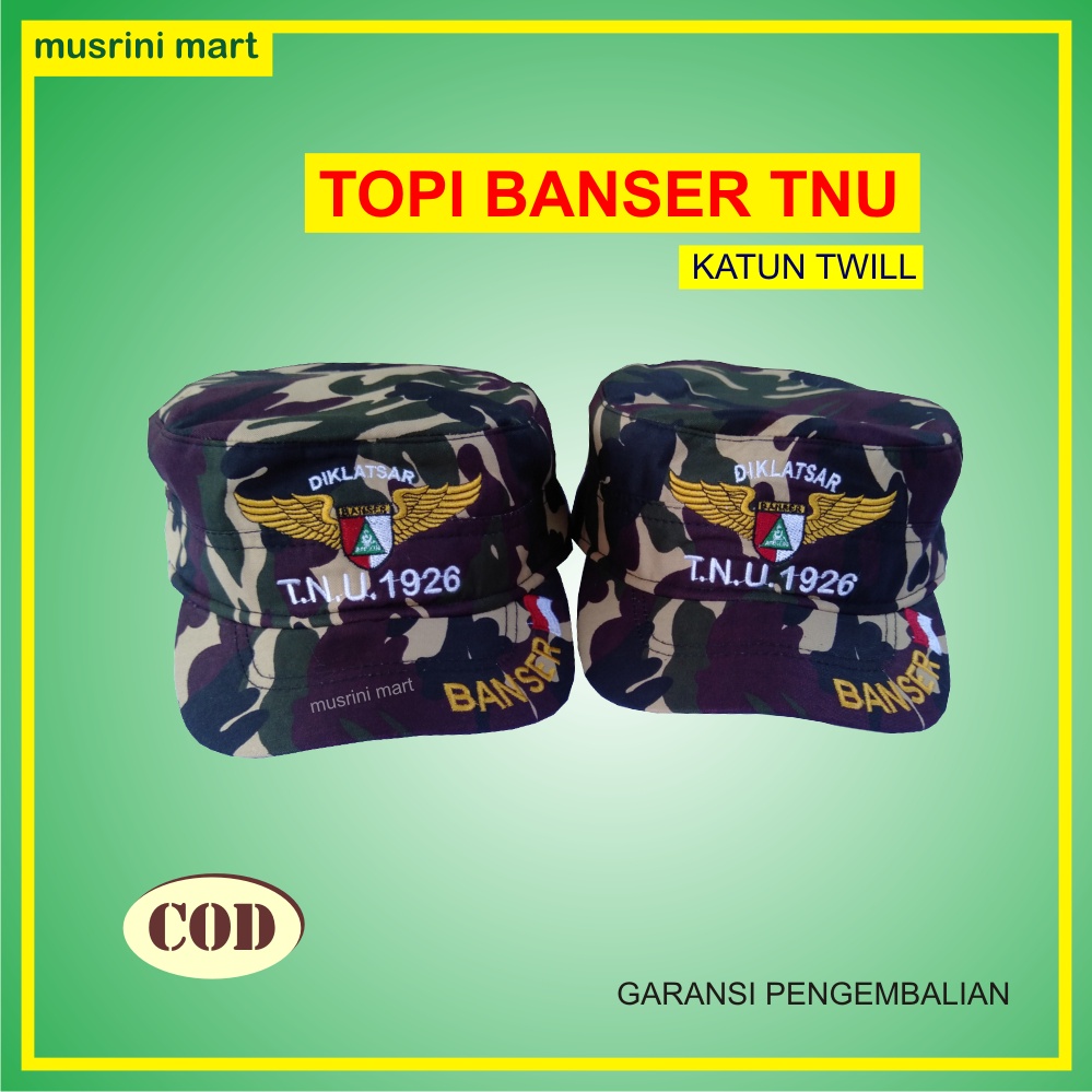 Jual TOPI DORENG DIKLATSAR TNU ATRIBUT BANSER Shopee Indonesia