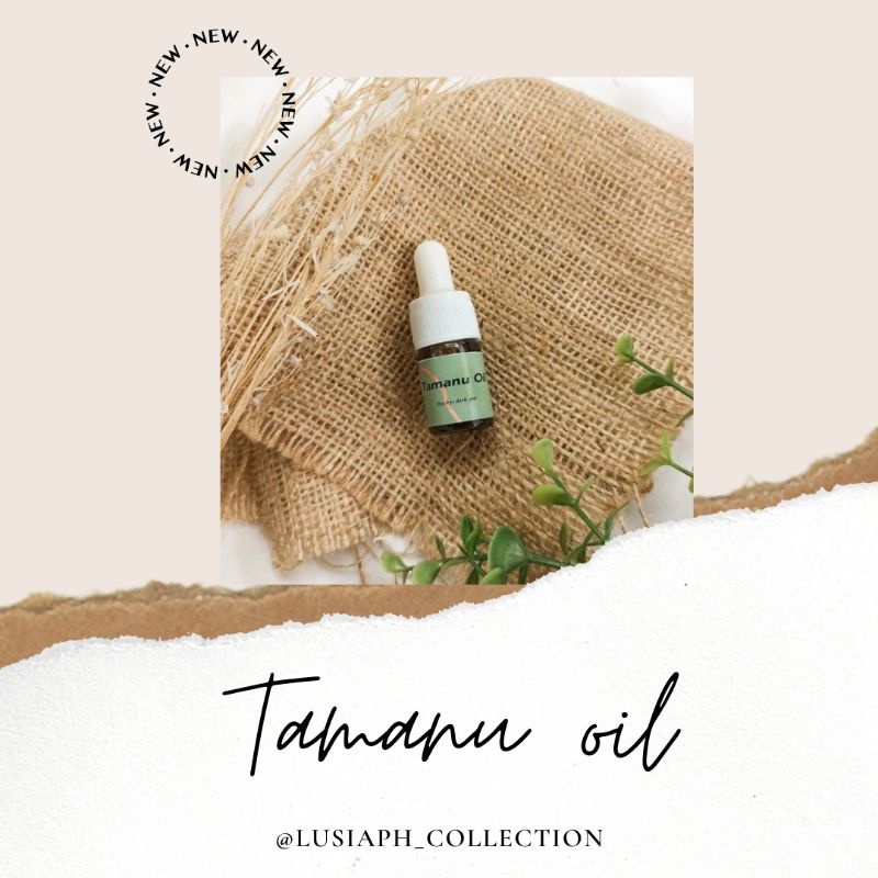 Jual Ml Pure Tamanu Oil Bersertifikat Cold Pressed Shopee