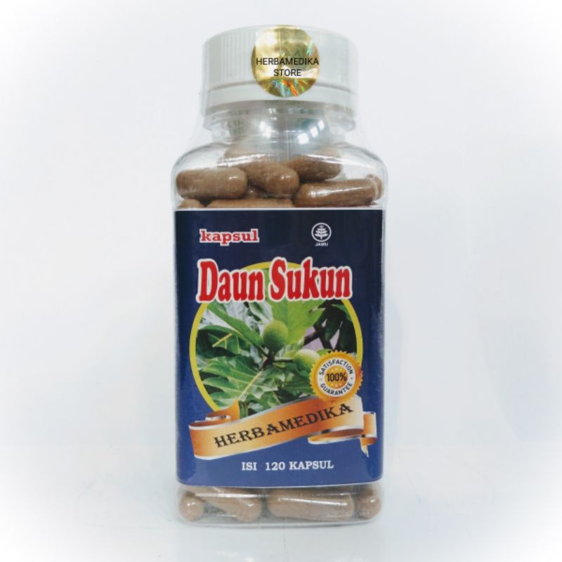 Jual DAUN SUKUN Herbamedika Isi 120 Kapsul Shopee Indonesia