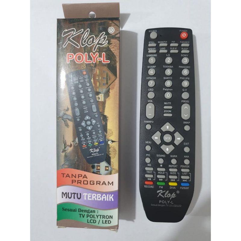 Jual Remote Tv Multi Led Polytron Remote Lcd Led Polytron Remote Tv