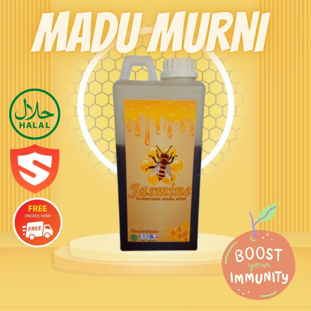 Jual Jasmine Madu Asli Murni Multiflora Sehat Original Hutan Nusantara