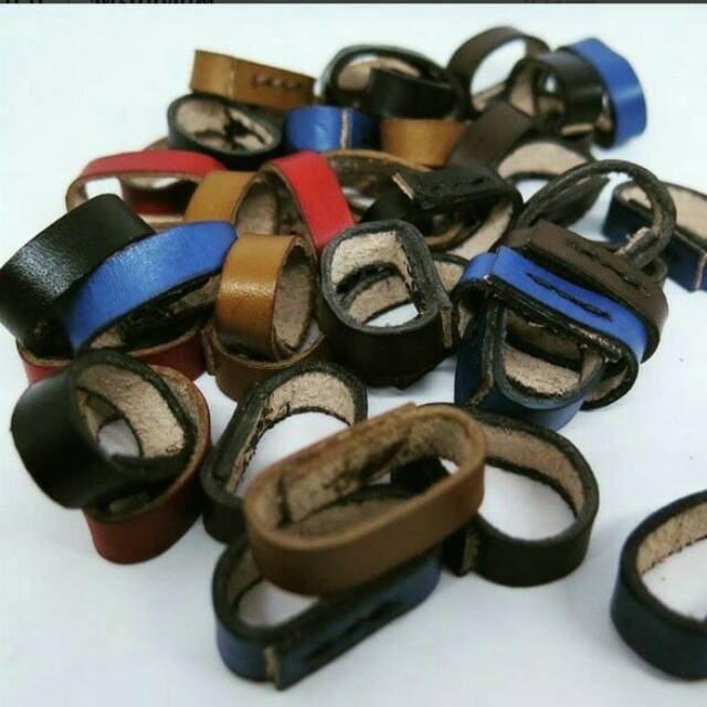 Jual Pengikat Tali Jam Kulit Ring Loop Kulit Indonesia Shopee Indonesia