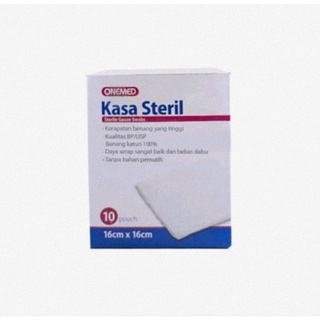 Jual Kasa Steril Onemed X Cm Isi Per Box Gauze Swab Sterile