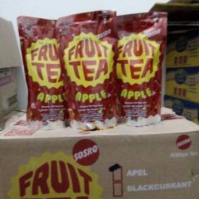 Jual Fruite Tea Pouch 230ml Rasa Apel Shopee Indonesia