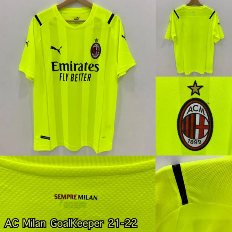 Jual JERSEY MILAN GK KIPER GOALKEEPER NEW MUSIM 21 22 2021 2022 GO