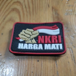 Jual Patch Rubber Emblem Karet Logo Nkri Dan Indonesia Shopee Indonesia