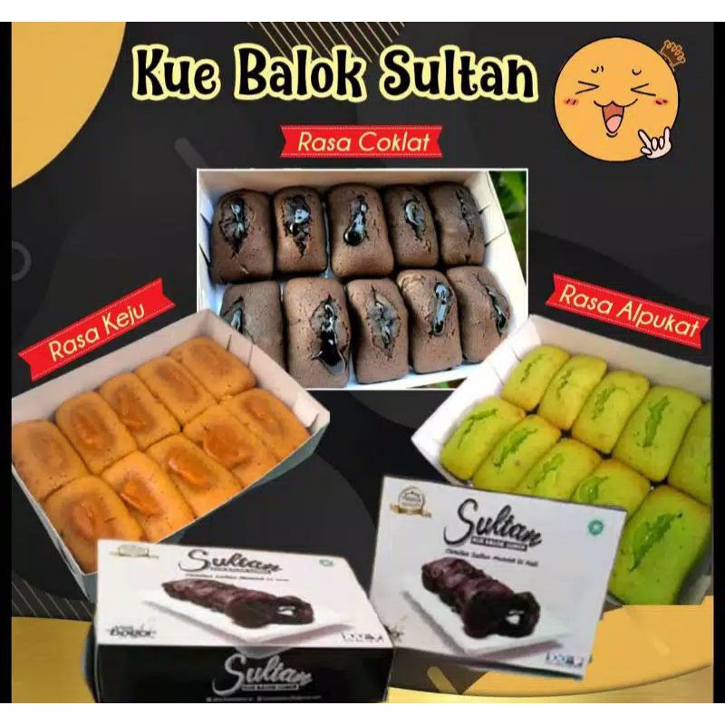 Jual Kue Balok Sultan Rasa Cokelat Isi Shopee Indonesia