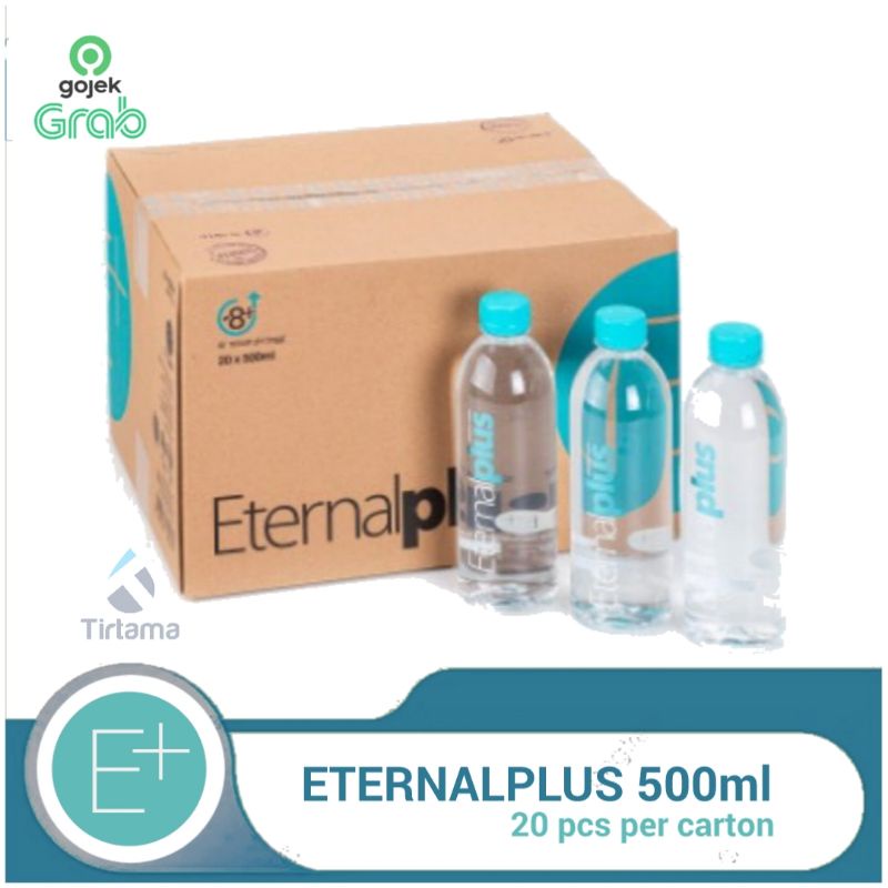 Jual Air Minum Eternal Plus Ml Botol Karton Shopee Indonesia