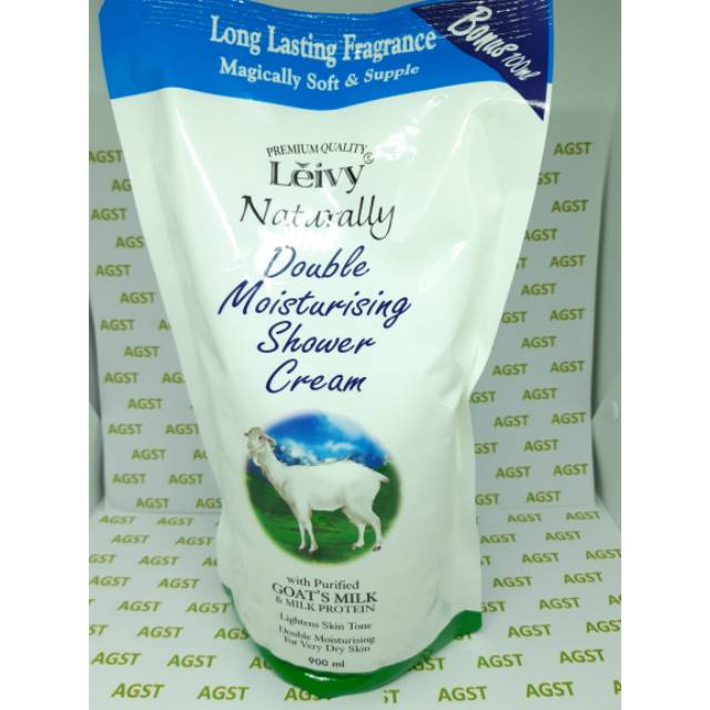 Jual Refil Leivy Goat S Milk Shower Cream Original Bpom Ml Shopee