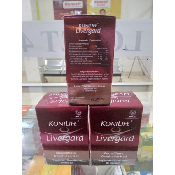 Jual Livergard Konilife Menjaga Fungsi Hati Shopee Indonesia