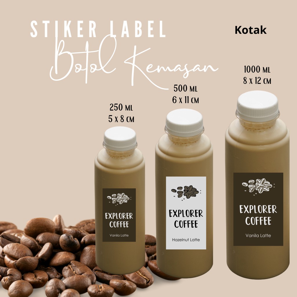 Contoh Desain Label Kemasan Botol Kaca Imagesee