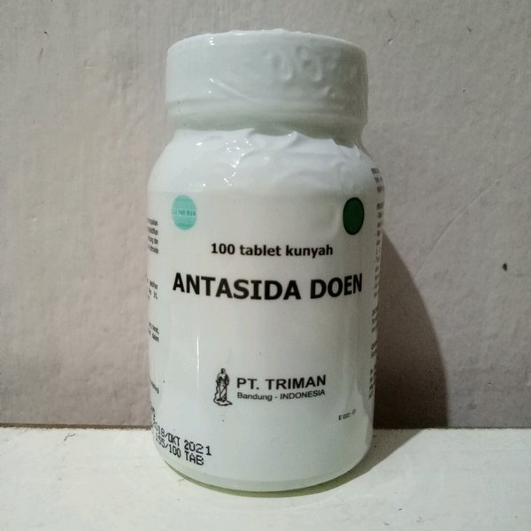 Jual Antasida Kaleng Isi 100 Tablet Triman Asam Lambung Shopee