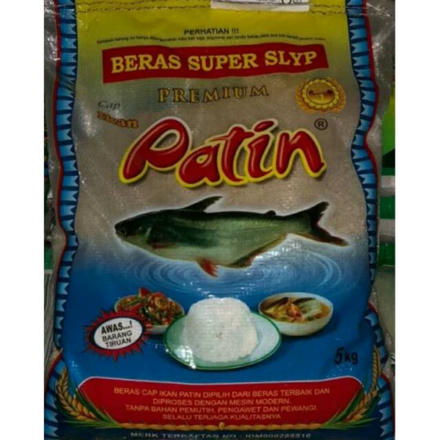 Jual Beras Patin Kemasan 5 Kg Indonesia Shopee Indonesia