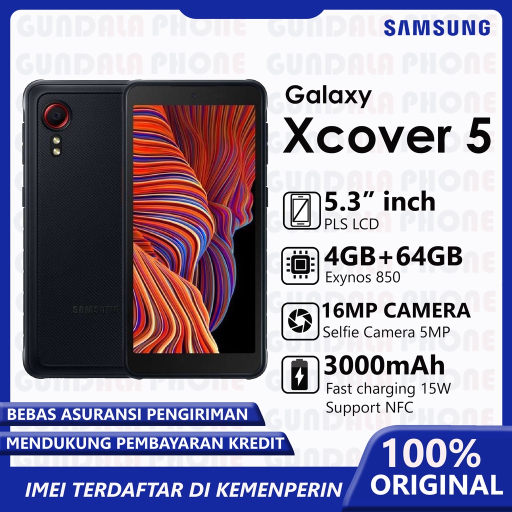 Jual Samsung Galaxy XCover 5 4 64GB NFC Garansi Resmi Shopee