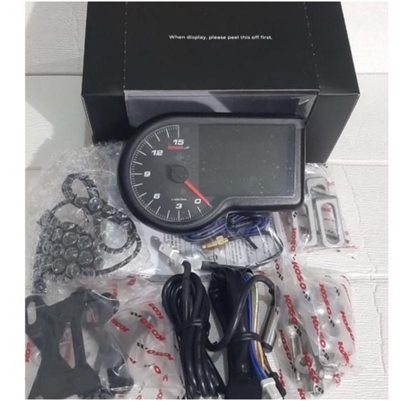 Jual Spedometer Koso Rx Digital Speedo Tft Blacklight Shopee Indonesia