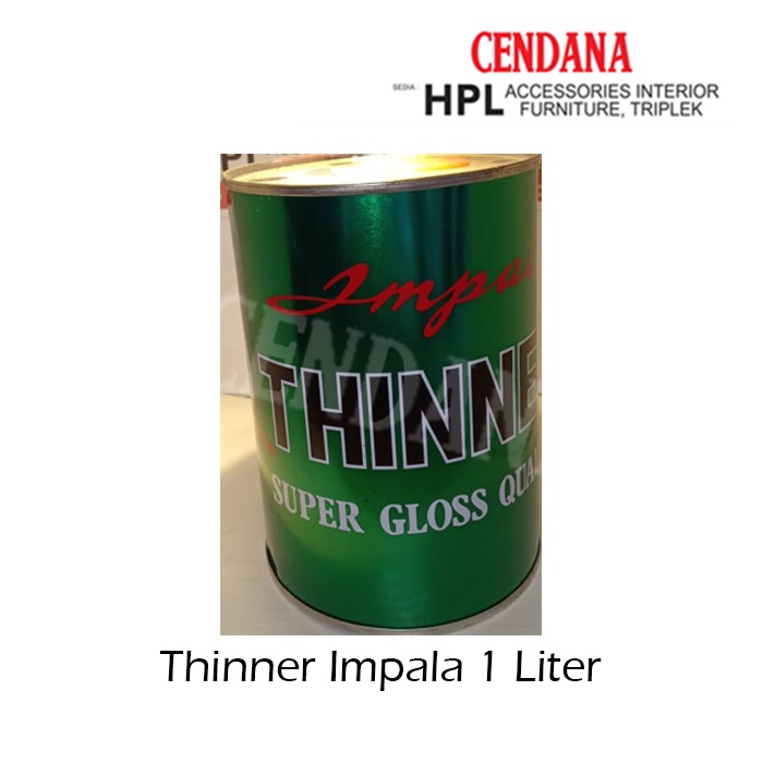 Jual Thinner Impala 1 Liter Shopee Indonesia