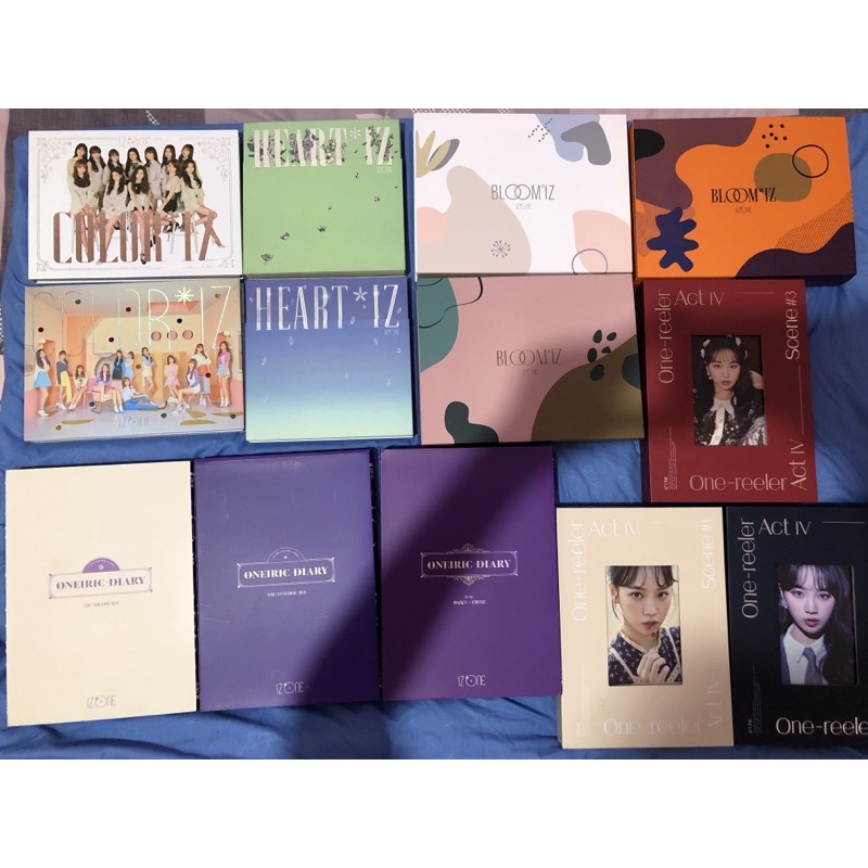 Jual Album Only Iz One Izone Chaewon Ver Coloriz Heartiz Bloomiz