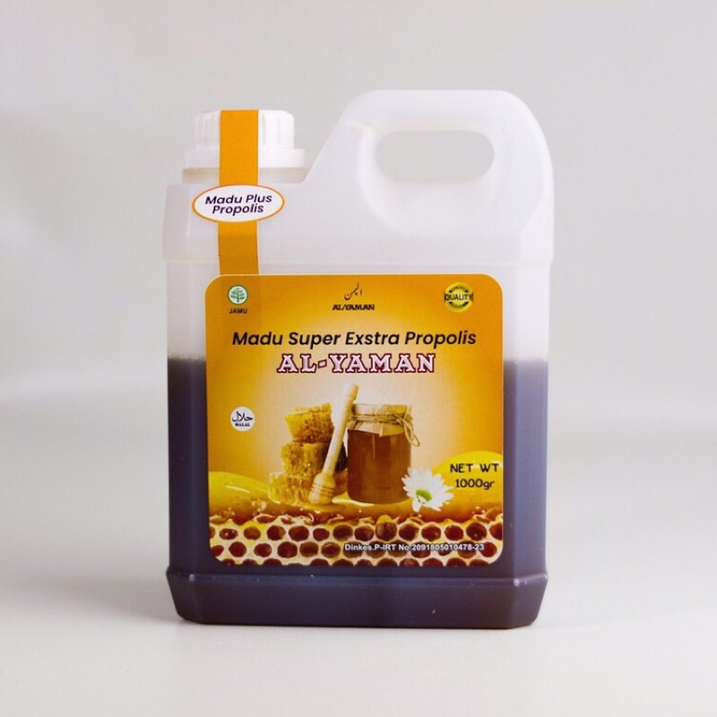 Jual Al Yaman Madu Super Ekstra Propolis 500gram Untuk Kesehatan