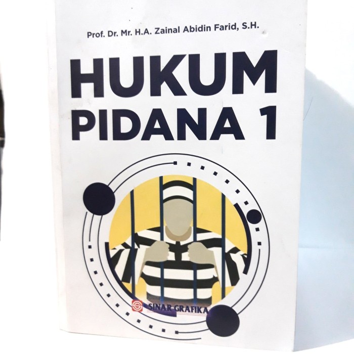 Jual Hukum Pidana 1 Zainal Abidin Farid Shopee Indonesia