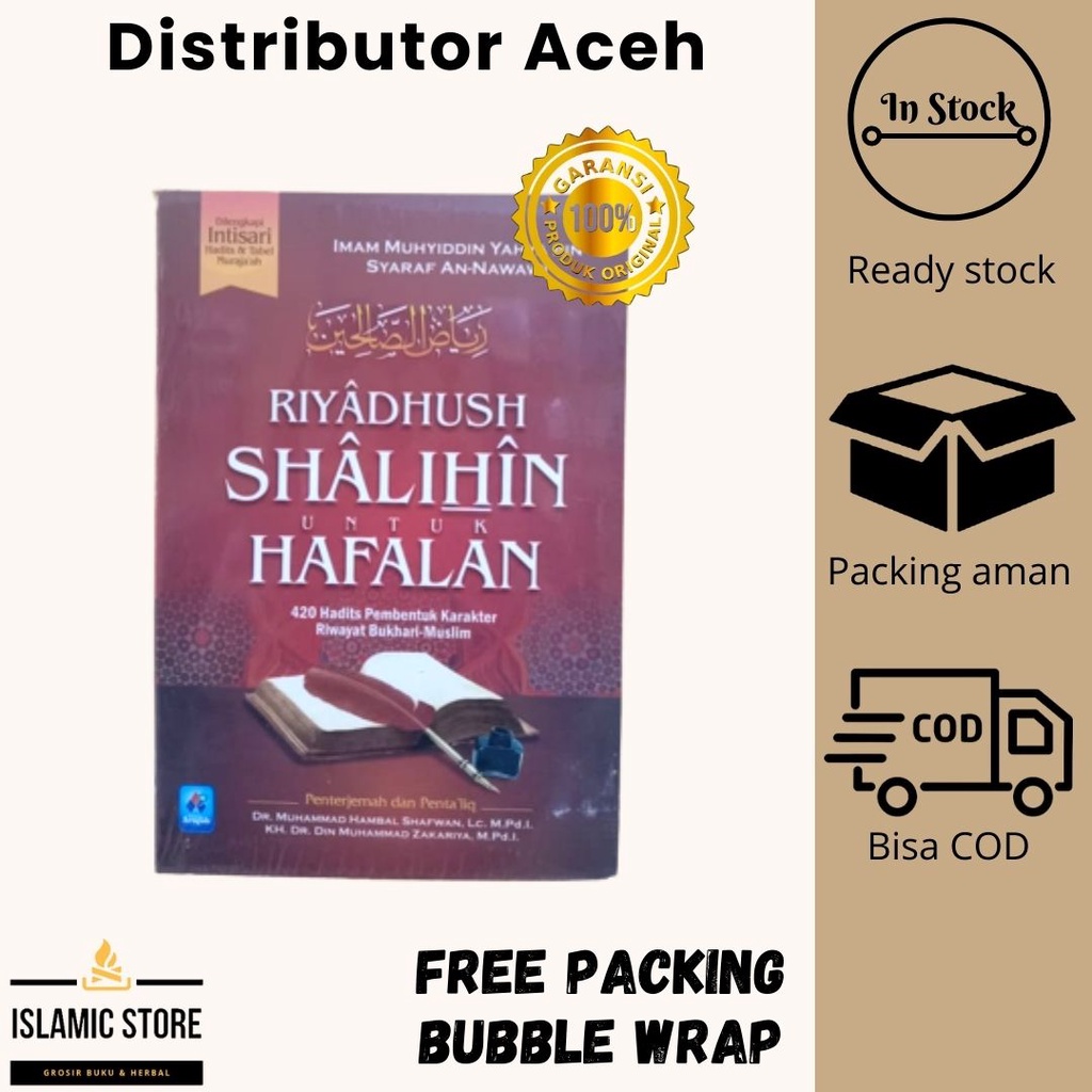 Jual Riyadhush Shalihin Untuk Hafalan 420 Hadist Pembentuk Karakter