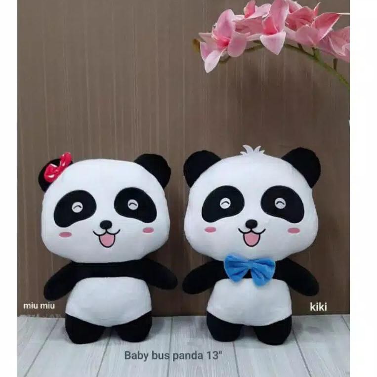 Jual Aq Code Boneka Panda Babybus Kiki Dan Miumiu K V Ready Shopee