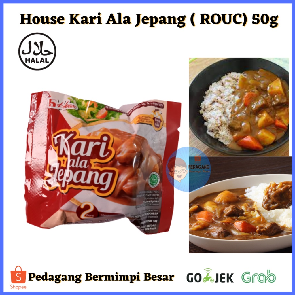 Jual House Kari Ala Jepang 50g Bumbu Kari Jepang Saus Kari House