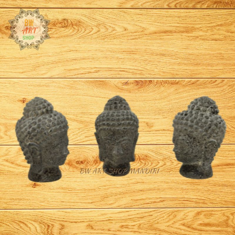 Jual MINIATUR PATUNG KEPALA BUDHA MINIATUR PATUNG PAHAT MINIATUR