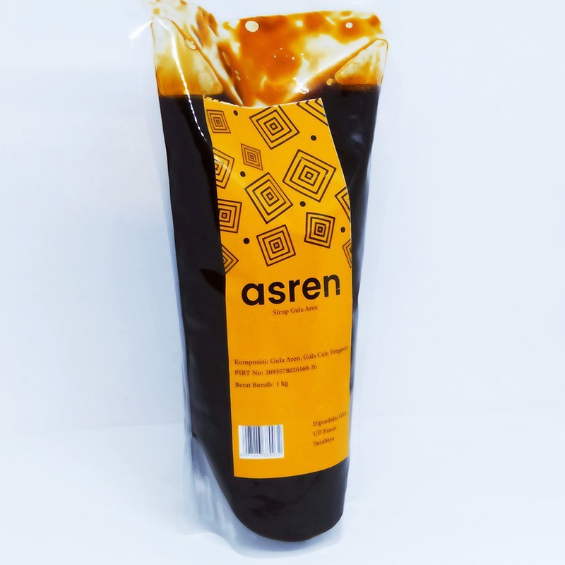 Jual ASREN GULA AREN CAIR 1 KG SIRUP BROWN SUGAR Shopee Indonesia