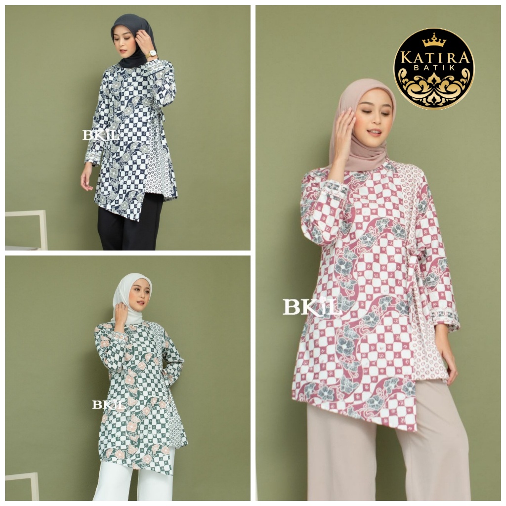 Jual Tunik Monica Parang Genes Tunik Batik Jumbo Ld Handmade Halus