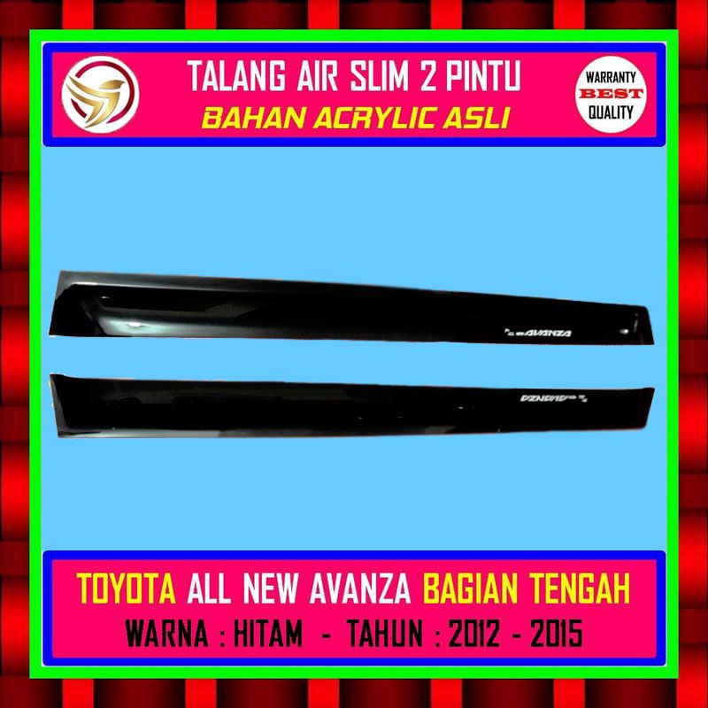 Jual TALANG AIR MOBIL 2 PINTU TENGAH TOYOTA ALL NEW AVANZA TAHUN