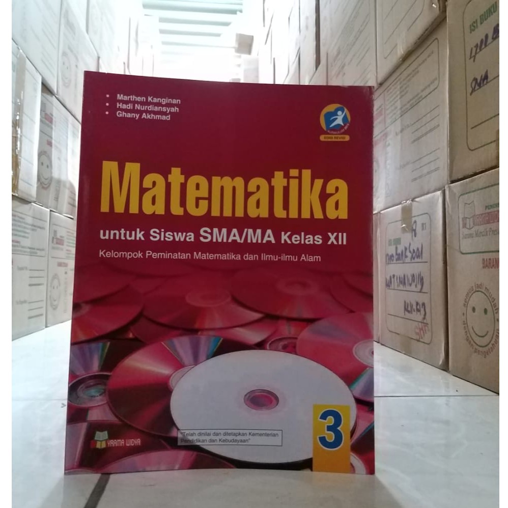 Jual Buku Matematika Sma Ma Xii Peminatan K Edisi Revisi